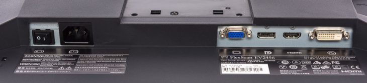 Eizo Ev2456 Bk Monitor Anschluesse