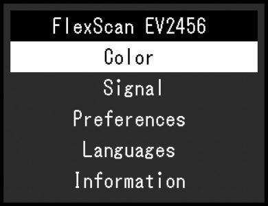 Eizo Ev2456 Bk Monitor OSD 1