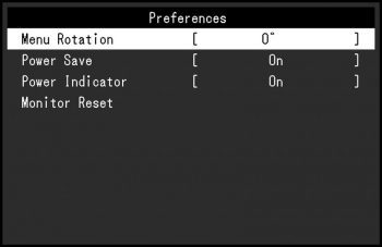 Eizo Ev2456 Bk Monitor OSD 3