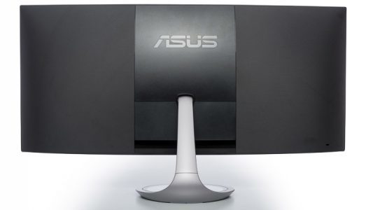 Asus Mx34vq Monitor Ansicht Hinten