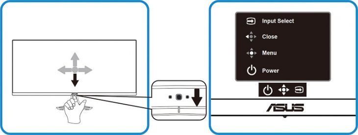 Asus Mx34vq Monitor Bedienung