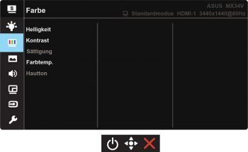 Asus Mx34vq Monitor OSD 2