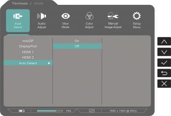 Viewsonic Vp2768 Monitor OSD 1
