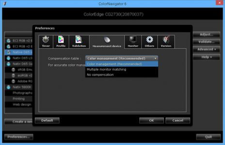 Eizo Cg2730 Monitor Korrektur