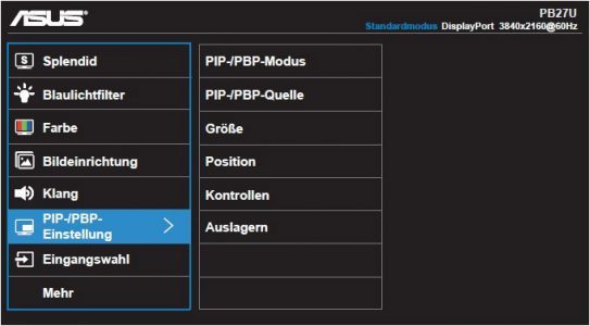 Asus Pb27uq Monitor Pippbp