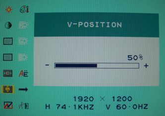 Yuraku Yv24wbh1 Mva Monitor Yurakuvisionyv24wbh1 Osd Bildlagev Gross
