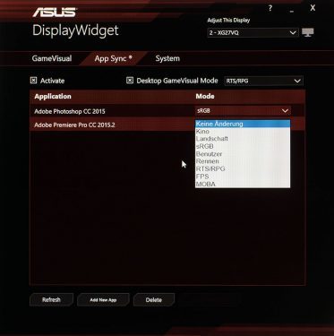 Asus Xg27vq Monitor Adw App