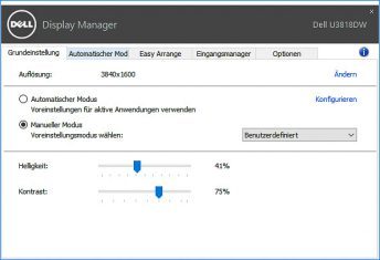 Dell U3818dw Monitor Displaymanager 2
