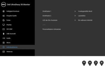 Dell U3818dw Monitor Osd 4