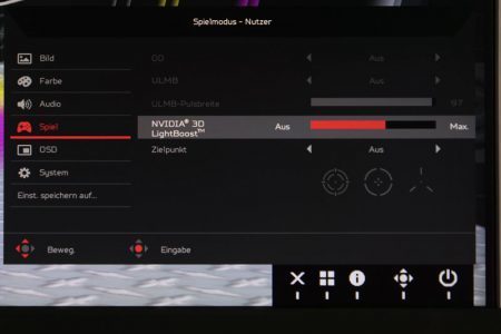 Acer Predator Xb252qbmiprzx Monitor Osd Lightboost