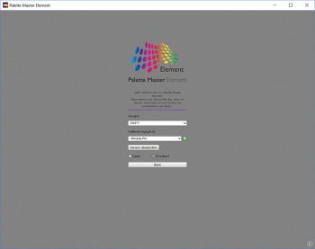 "Palette Master Element" Einstieg
