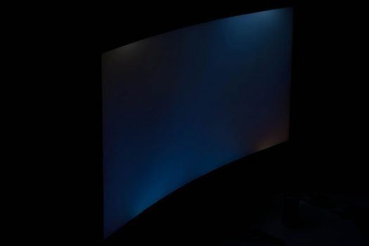 Glow bei seitlicher Betrachtung