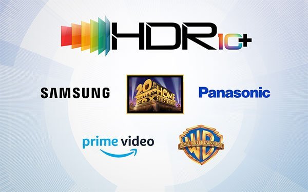 HDR10+ Logo und Logos der Partner