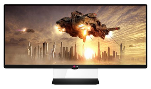 Bild zeigt den 34-Zoll-Monitor LG 34UM65-P