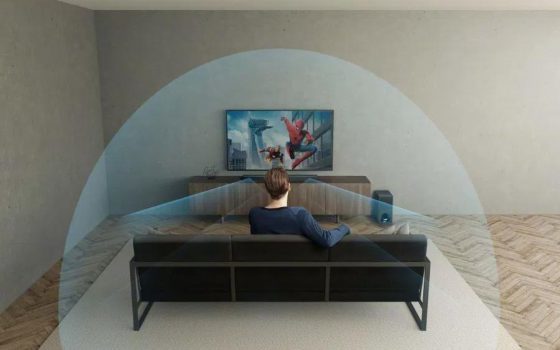 Sony HT-ZF9 im Wohnzimmer