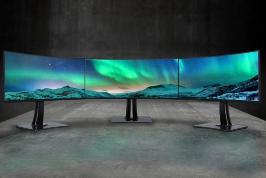 Nahezu nahtloses Multi-Monitor-Setup