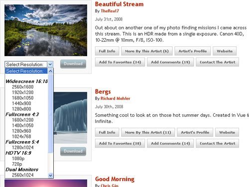 Vor allem Wide-, Dual- und Triplescreen-Nutzer finden hier schnell, was sie suchen