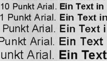 Textwiedergabe 1280 x 720, Vollbild