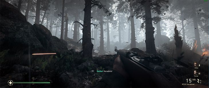 Screenshots aus dem First-Person-Shooter "Call of Duty: WWII"
