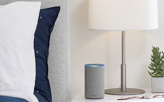 Amazon Echo (2. Generation), Anthrazit Stoff 