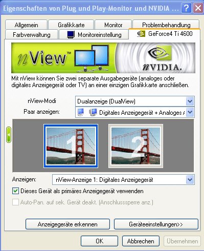 Einstellungen unter Windows