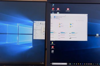 Fensterverschieben von QHD mit 100%-Skalierung nach 4K mit 150%-Skalierung (4K-Monitor)