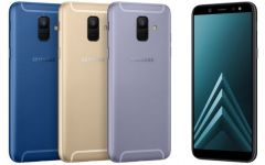Neue Mittelklasse-Smartphones Samsung Galaxy A6 und A6+