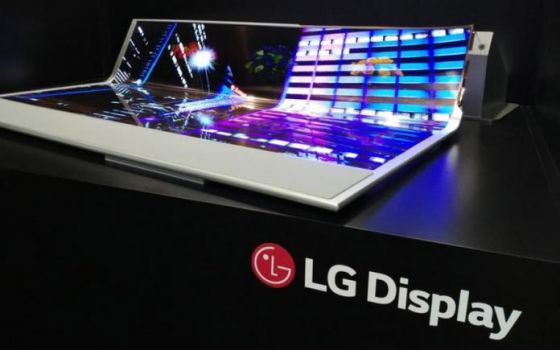 Transparentes und flexibles 4K-OLED-Display