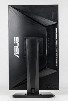 Pivot-Stellung des Asus VG259Q von hinten