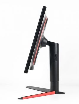 Maximaler Neigungswinkel des Displays nach hinten