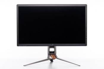 Ansicht des Monitors von vorn in der höchsten Stellung