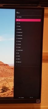 OSD des LG 27UK850-W