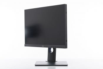 Ansicht des Monitors mit Drehung nach links