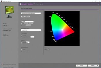 PME: Monitor-Optionen (Screenshot PME)