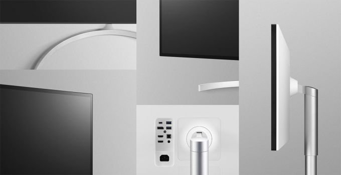 LG 34WK95U Design