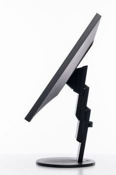 Eizo EV3285 Ansicht seitlich mit maximalem Neigungswinkel nach hinten