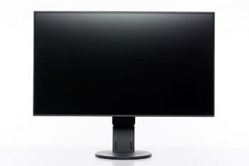 Ansicht des Eizo EV3285 von vorn in der höchsten Stellung