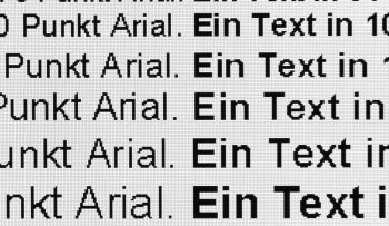 Textwiedergabe nativ, Vollbild