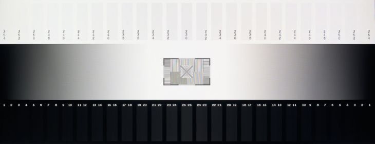 Graustufendarstellung des LG 27UK850-W