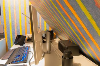 Nach vorne lässt sich der LG nur wenig neigen. Offiziell ist die maximale Neigung in diese Richtung -5°