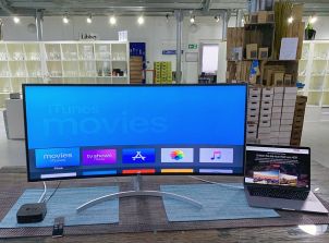 Nebenbei mal einen Film via Apple TV zu schauen, ist schon arg gediegen