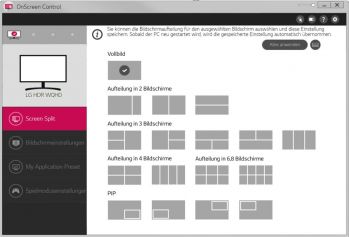 Die Funktion „Screen Split“ lässt sich nicht ausschalten und verursacht Probleme