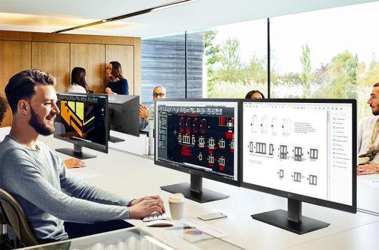 Aufgeräumter Arbeitsplatz