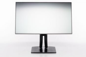 Ansicht Monitor von vorn in der höchsten Stellung