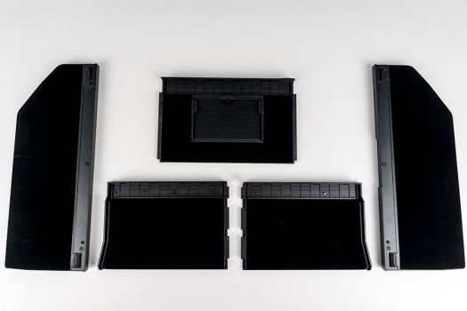 Lichtschutzblende für den Acer PE270K in demontiertem Zustand