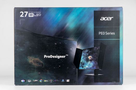 Geschmackvoller Motivkarton des Acer PE270K
