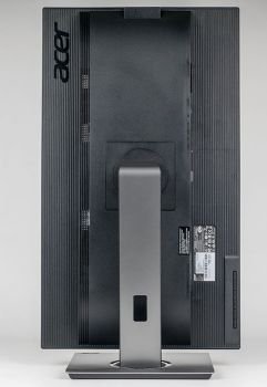 Monitor im Pivot-Modus von hinten