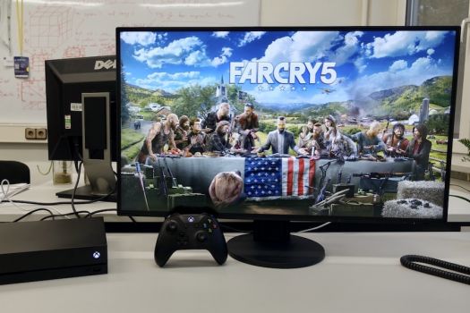 Auch beim Gaming konnte mich der EV3285 als Gelegenheitsspieler vollumfänglich zufriedenstellen