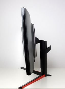 Einstellung der Display-Neigung nach unten
