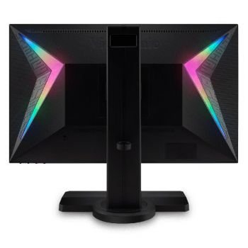 ViewSonic XG240R Rückseite mit RGB-Beleuchtung